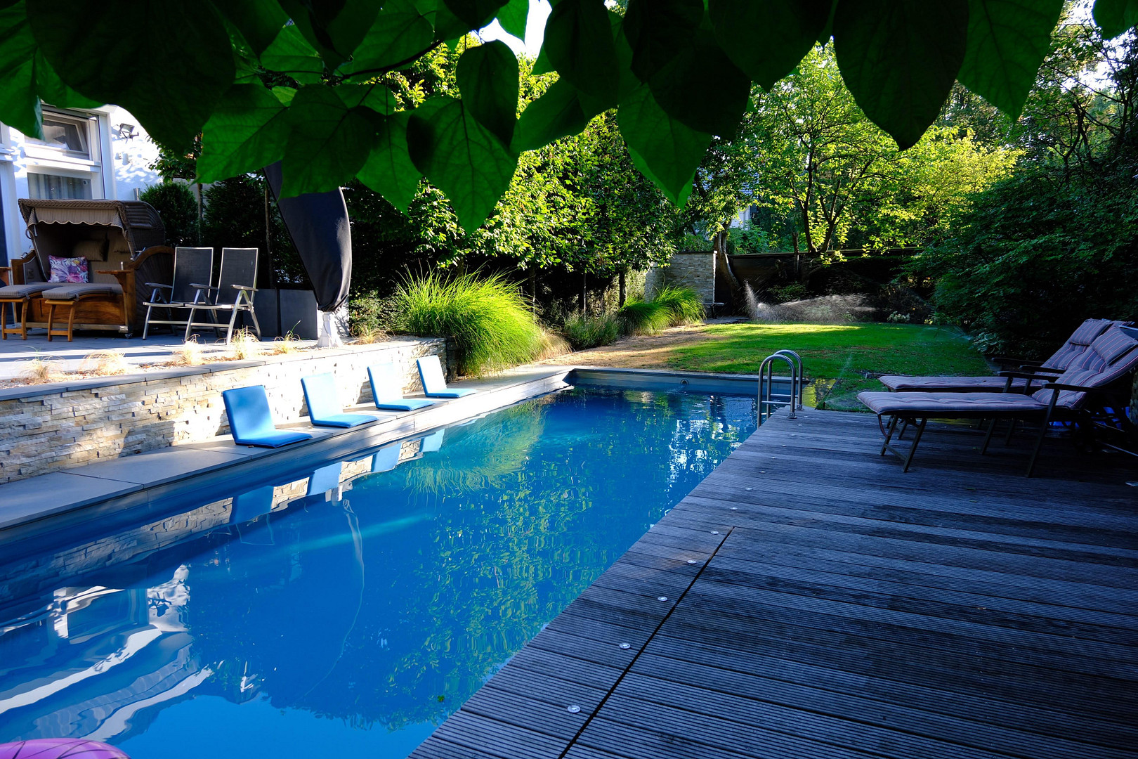 Exklusive Wohlfühloase in GE-Resse: 214 m² Luxus, Schreiner-Einbauten & traumhafter Naturpool – 45892 Gelsenkirchen(Resse) – Vorschaubild 19