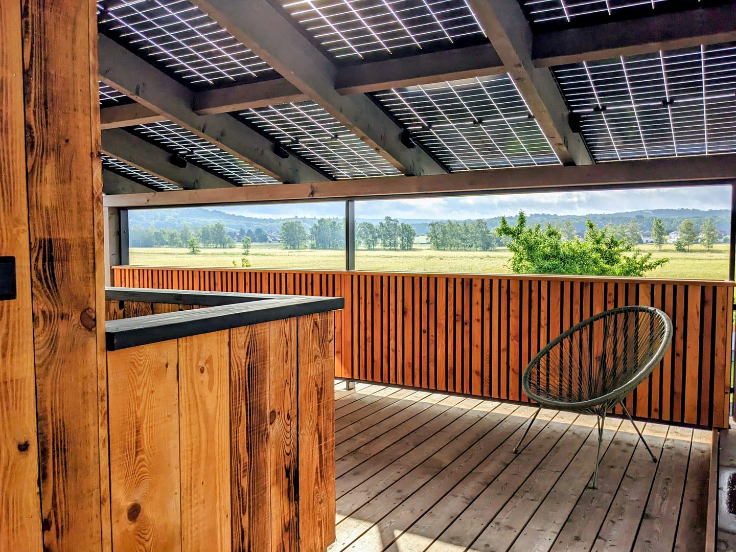 Traumhaftes Loftstudio mit grandiosem Blick in die Horlofftal-Auen.  Neubau Erstbezug. Möbliert. – 61209 Echzell – Vorschaubild 6