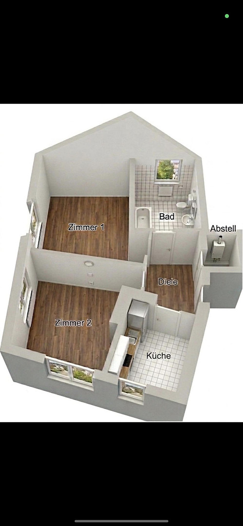 Erstbezug nach Renovierung: Helle 2-Zimmer-Wohnung mit EBK in Elberfeld (Ideal für WG & Paare)! – Viehhofstraße 55, 42117 Wuppertal(Elberfeld-West) – Vorschaubild 5