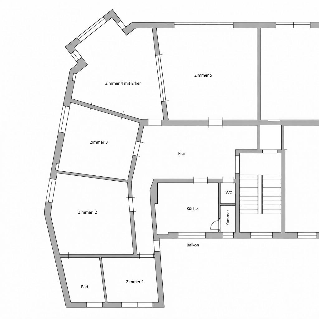 Helle Wohnung mit 5 Zimmern zwischen Stadt und Land – 21031 Hamburg(Lohbrügge) – Vorschaubild 12