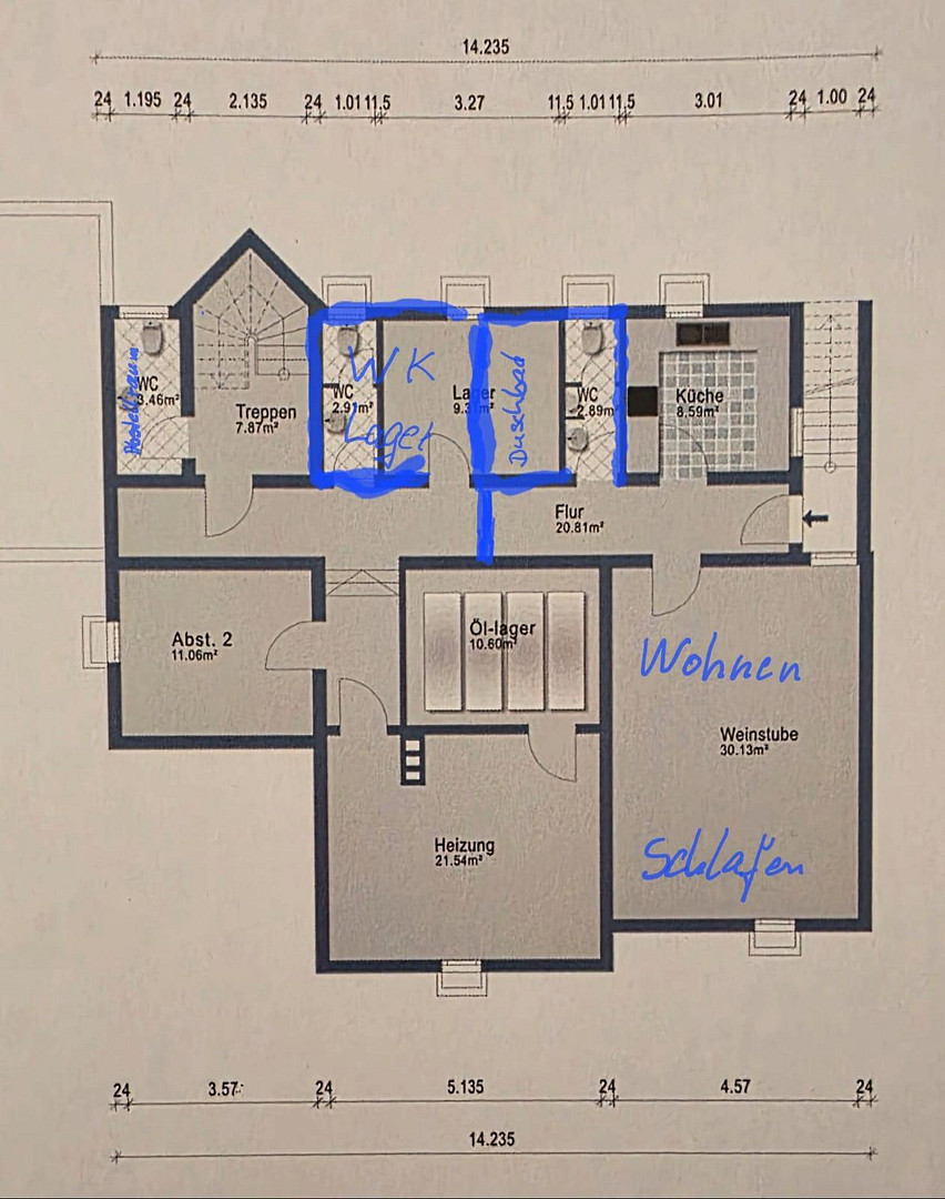 1 bis 2 Familienhaus + Einliegerwohnung – 74229 Oedheim(Degmarn) – Vorschaubild 6