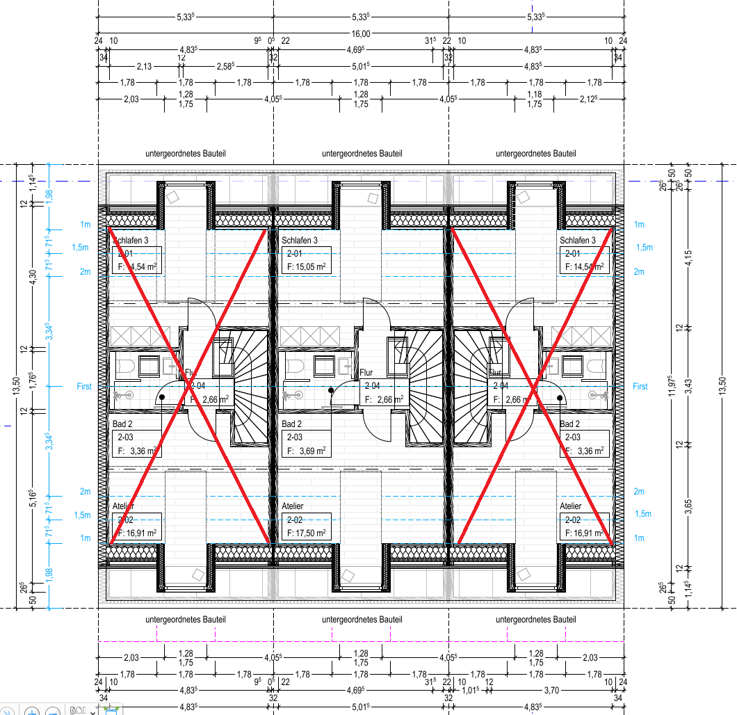 Energiesparend und gesund Wohnen: Neues Holzmassiv-Reihenhaus mit 6 Zimmern in Obermenzing – Bauseweinallee 58f, 81247 München(Obermenzing) – Vorschaubild 20