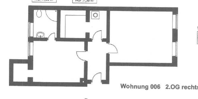 2-Zimmer-Wohnung in zentraler Lage der Bocholter Innenstadt – Nordstr. 52, 46399 Bocholt – Vorschaubild 8