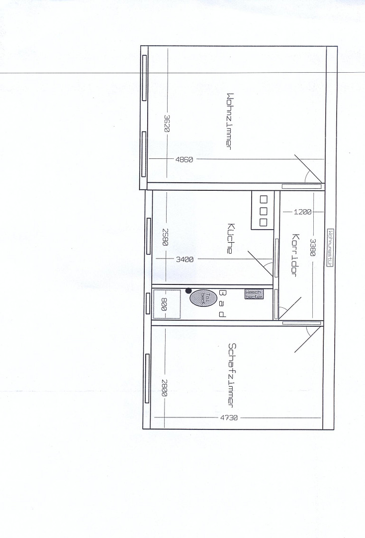Kleine Zweiraumwohnung in Eberswalde – Bergerstraße, 16225 Eberswalde – Vorschaubild 7