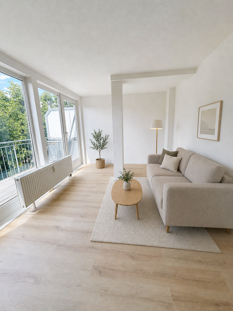 Gemütlicher Rückzugsort in Zossen: 3 Zimmer, Terrasse und See direkt vor der Tür