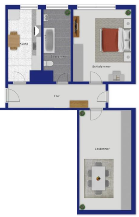 Attraktive 2-Zimmer-Wohnung in Düsseldorf-Lierenfeld – Ideal für Singles oder Paare! – Sebastiansweg 12, 40231 Düsseldorf(Lierenfeld) – Vorschaubild 7