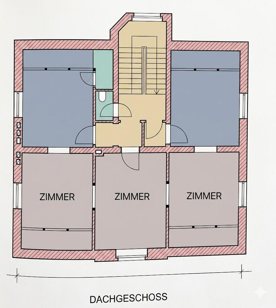 Großzügige 4 Zimmer Wohnung in attraktiver Lage am Dortmunder Hafen – Arnoldstraße 21, 44147 Dortmund(Mitte) – Vorschaubild 17