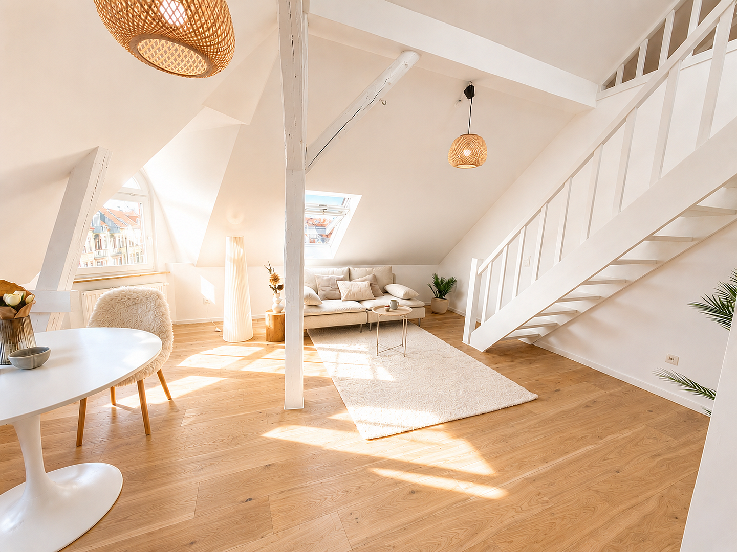 **Traumhafte Maisonette-Wohnung in der Andreasvorstadt** Sofort einziehen // ohne Provision – 99092 Erfurt(Andreasvorstadt) – Vorschaubild 2