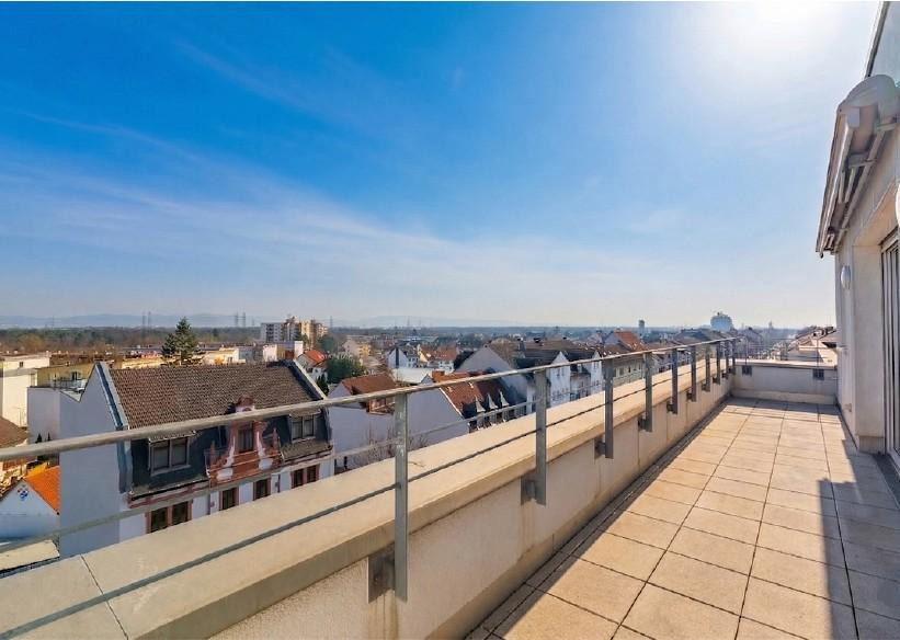 Penthouse für jedes Alter – barrierefreies Wohnen mit Dachterrasse und Weitblick – Relaisstraße 2, 68219 Mannheim(Rheinau) – Vorschaubild 2