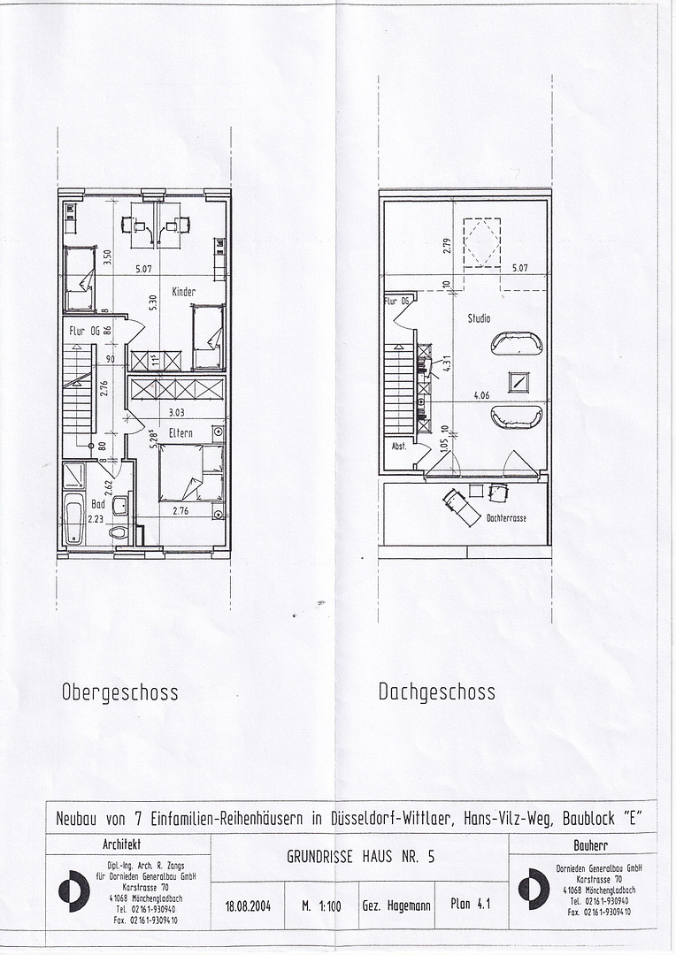 Schönes, ruhig gelegenes Reihenmittelhaus (Energiekl. B), 4 Zi, 2 Bäder, Garage, 200m zur U-Bahn – Hans-Vilz-Weg 5, 40489 Düsseldorf-Wittlaer(Wittlaer) – Vorschaubild 16