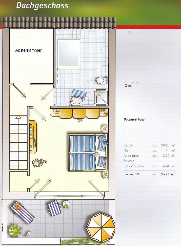 Schönes, ruhig gelegenes Reihenmittelhaus (Energiekl. B), 4 Zi, 2 Bäder, Garage, 200m zur U-Bahn – Hans-Vilz-Weg 5, 40489 Düsseldorf-Wittlaer(Wittlaer) – Vorschaubild 10