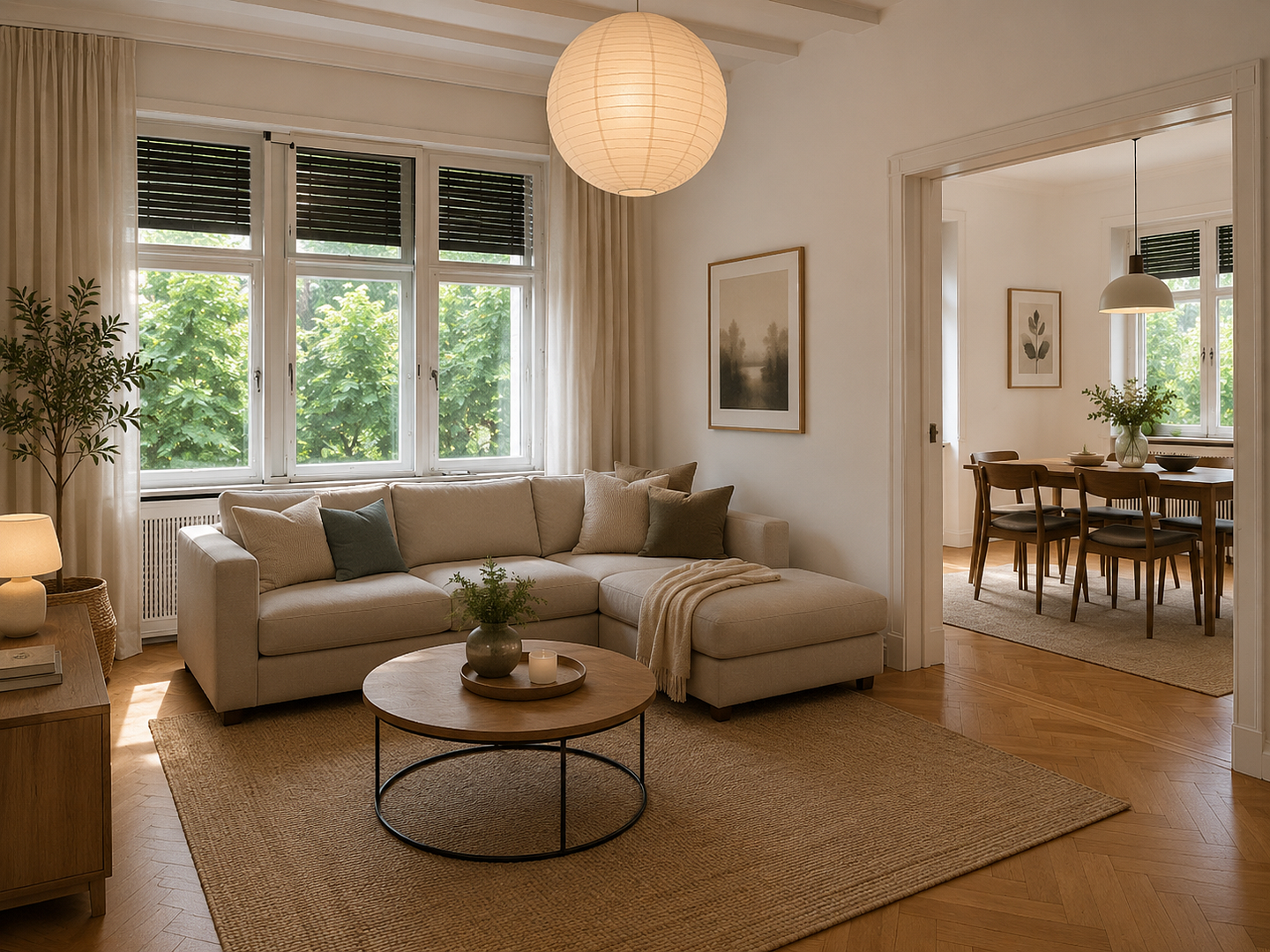 Bremen – Barkhof von privat: Repräsentative Hochparterre-Wohnung – Slevogtstraße 1, 28209 Bremen(Schwachhausen) – Vorschaubild 4