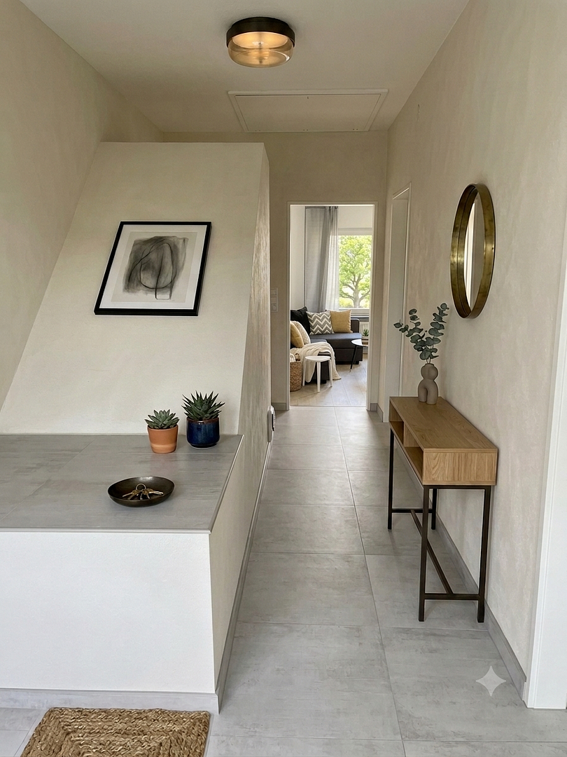Renovierte möblierte 3,5 Zi-Wohnung 80m2 mit Garten im 1.OG / Nähe Frankfurt / ab sofort – 63512 Hainburg(Hainstadt) – Vorschaubild 6