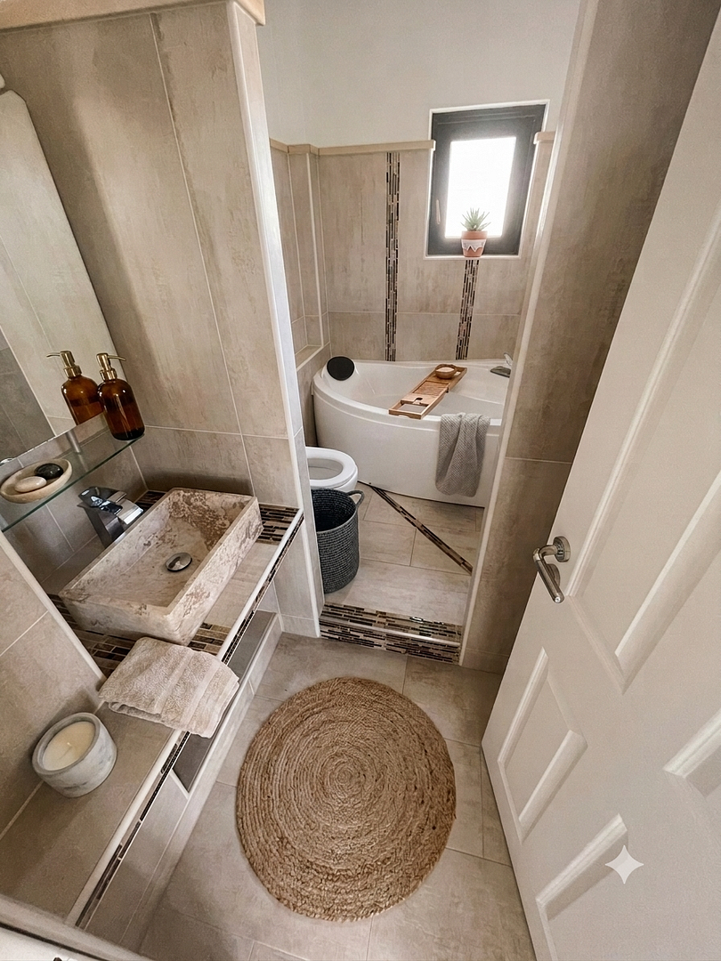Renovierte möblierte 3,5 Zi-Wohnung 80m2 mit Garten im 1.OG / Nähe Frankfurt / ab sofort – 63512 Hainburg(Hainstadt) – Vorschaubild 2