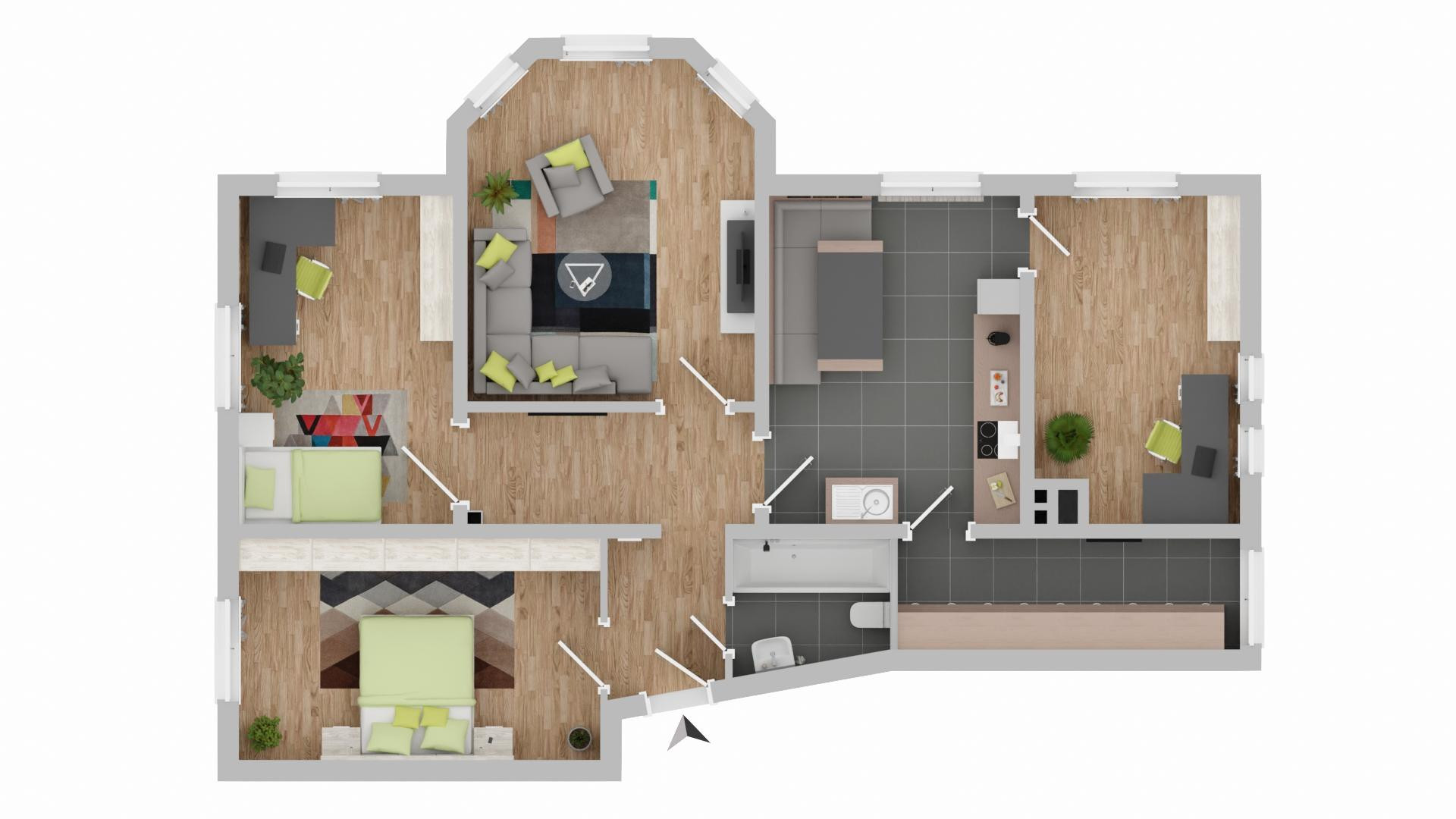 Schöne vier Zimmer Altbauwohnung – Friedhofstraße 10, 21073 Hamburg(Eißendorf) – Vorschaubild 13