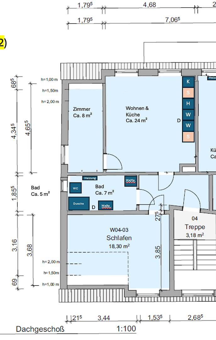 Frisch sanierte DG-Wohnung an der Weser – Fröbelstraße 16, 28775 Bremen(Vegesack) – Vorschaubild 10