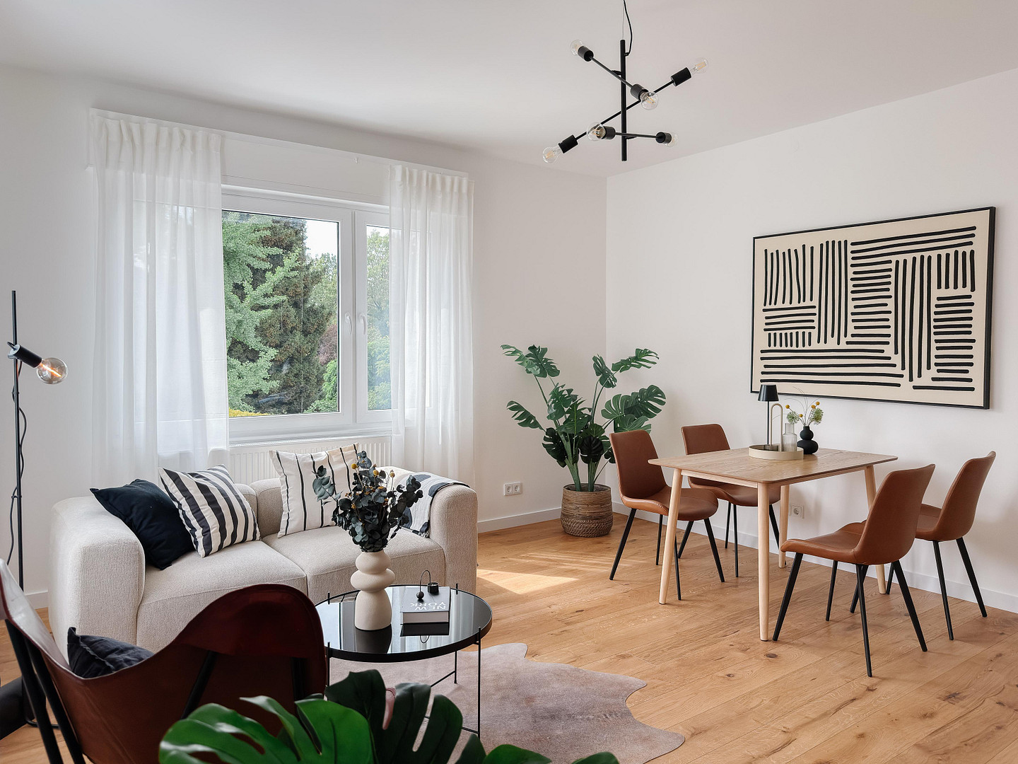 Frankfurt vor der Haustür: hochwertige 91-m²-Wohnung mit Balkon im stilvollen 3-Parteien-Haus – 63067 Offenbach Am Main(Offenbach am Main) – Vorschaubild 3