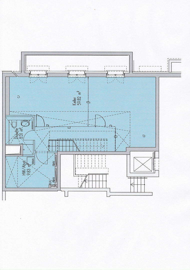 Luxuriöse, moderne 5-Zimmer Maisonette Wohnung mit Sonnenbalkon in den Heinrich-Heine-Gärten – 40549 Düsseldorf(Heerdt) – Vorschaubild 27