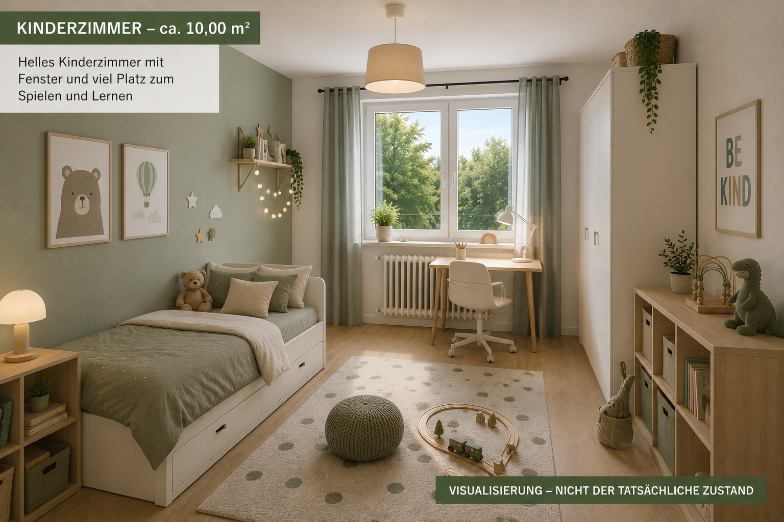 3-Zimmer-Wohnung mit Balkon in Bremen-Osterholz – provisionsfrei – Lausanner Str. 127-131, 28325 Bremen(Osterholz) – Vorschaubild 2