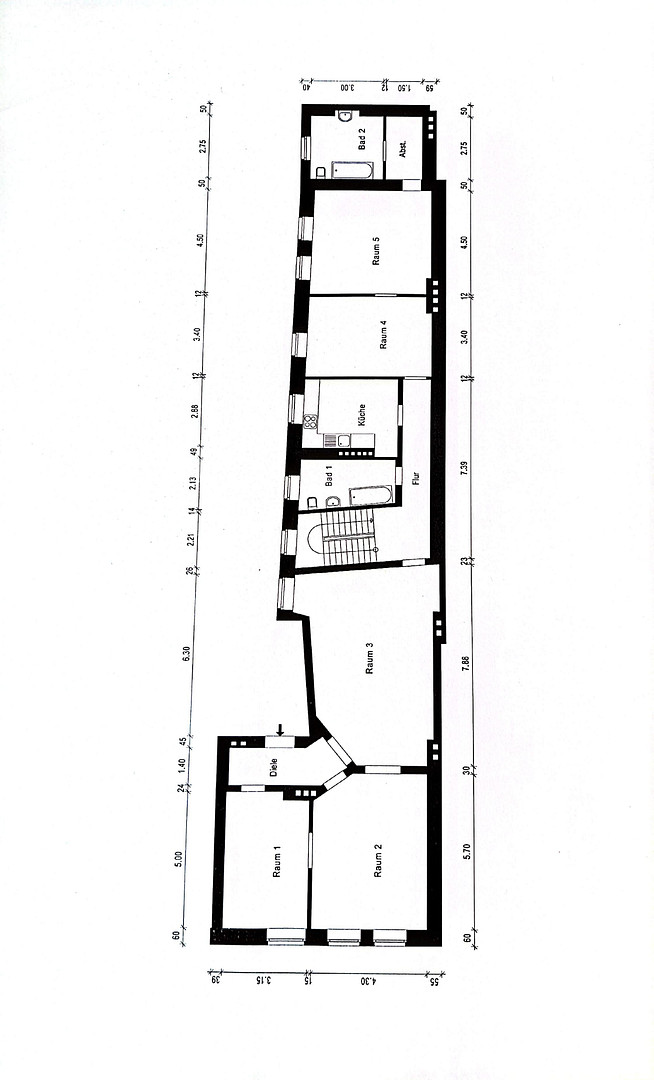 Stilvolle 5-Zimmer-WHG in historischem Altbau - Erstbezug nach Sanierung – Plantage 16, 13597 Berlin(Spandau) – Vorschaubild 13