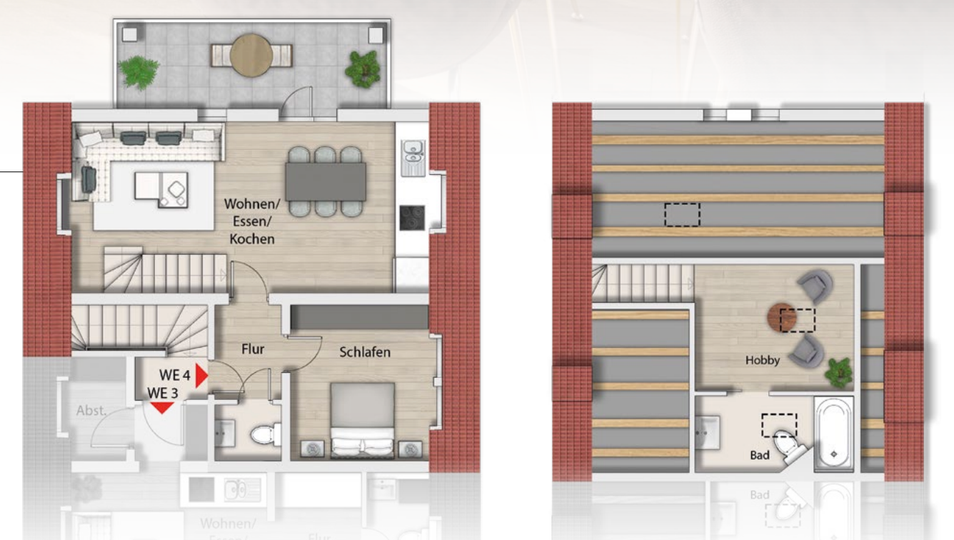 Charmante 3-Zimmer-Wohnung im Denkmalobjekt – 75 m², ab sofort verfügbar – Stuttgarterstrasse 6, 70794 Filderstadt(Plattenhardt) – Vorschaubild 14