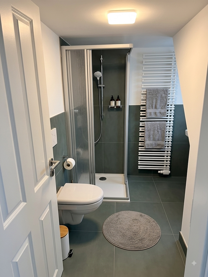 Wohnen wie im Eigenheim: 4,5-Raum-Maisonette im 2-FH, Garten, Erstbezug, Energiesparhaus – Maxener Straße 7, 1257 Dresden(Prohlis) – Vorschaubild 8