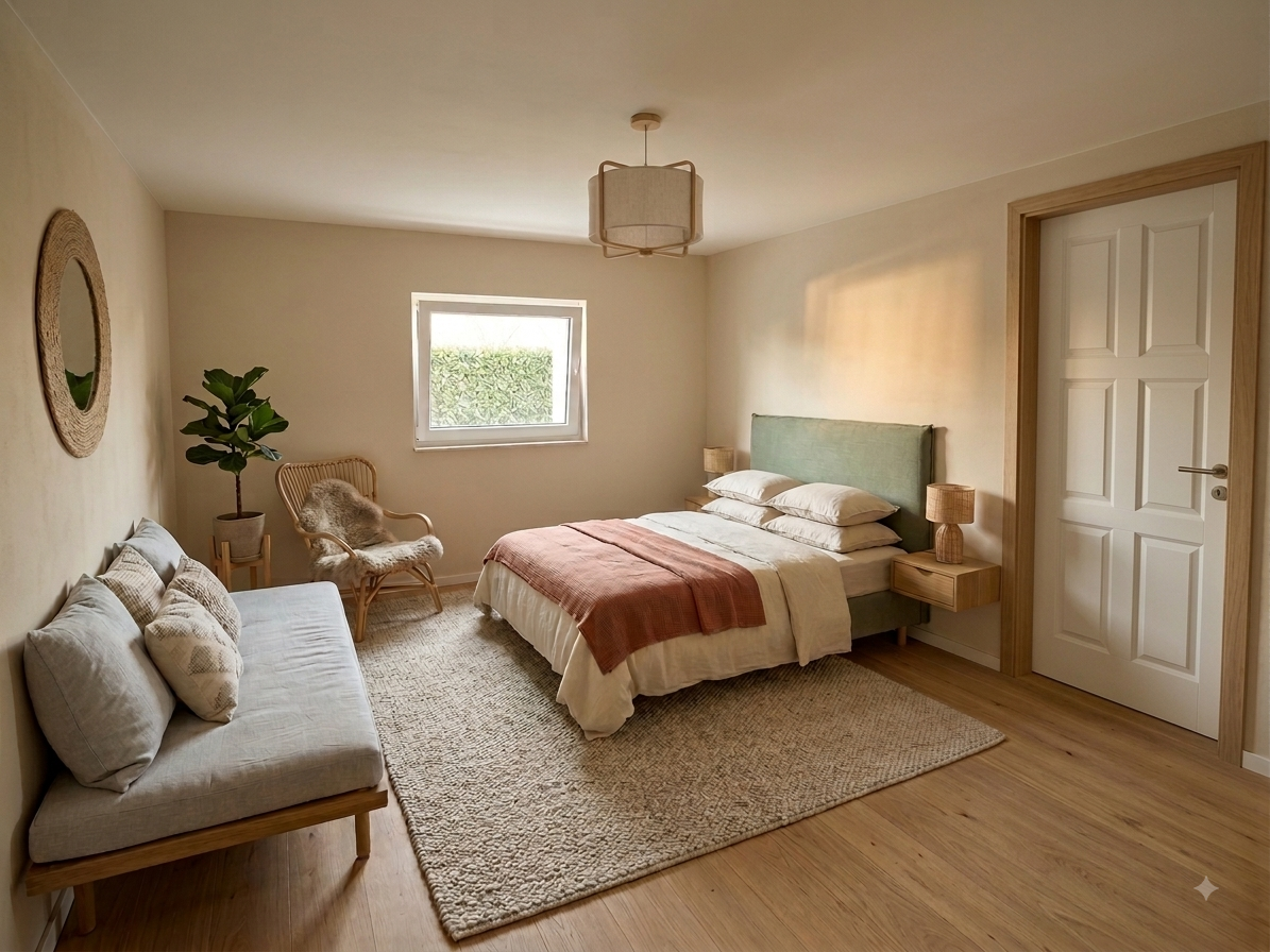 Wohnen wie im Eigenheim: 5-Raum-Maisonette, Terrasse, Garten, Erstbezug, Energiesparhaus – Maxener Straße 7, 1257 Dresden(Prohlis) – Vorschaubild 9