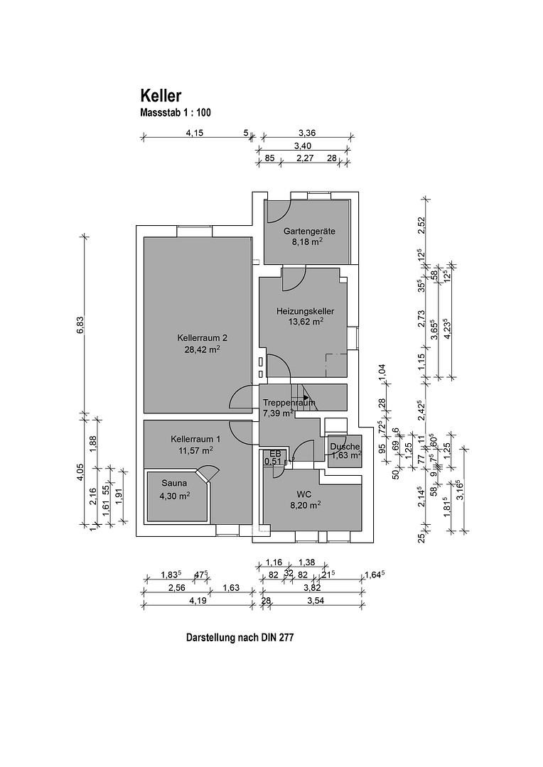Hochwertiges Einfamilienhaus, 228 Wohnfl., 3 Etg., 5 Schlz., Terrasse, 2 Balkone, 3 Bäder & Sauna – 44141 Dortmund(Gartenstadt) – Vorschaubild 35