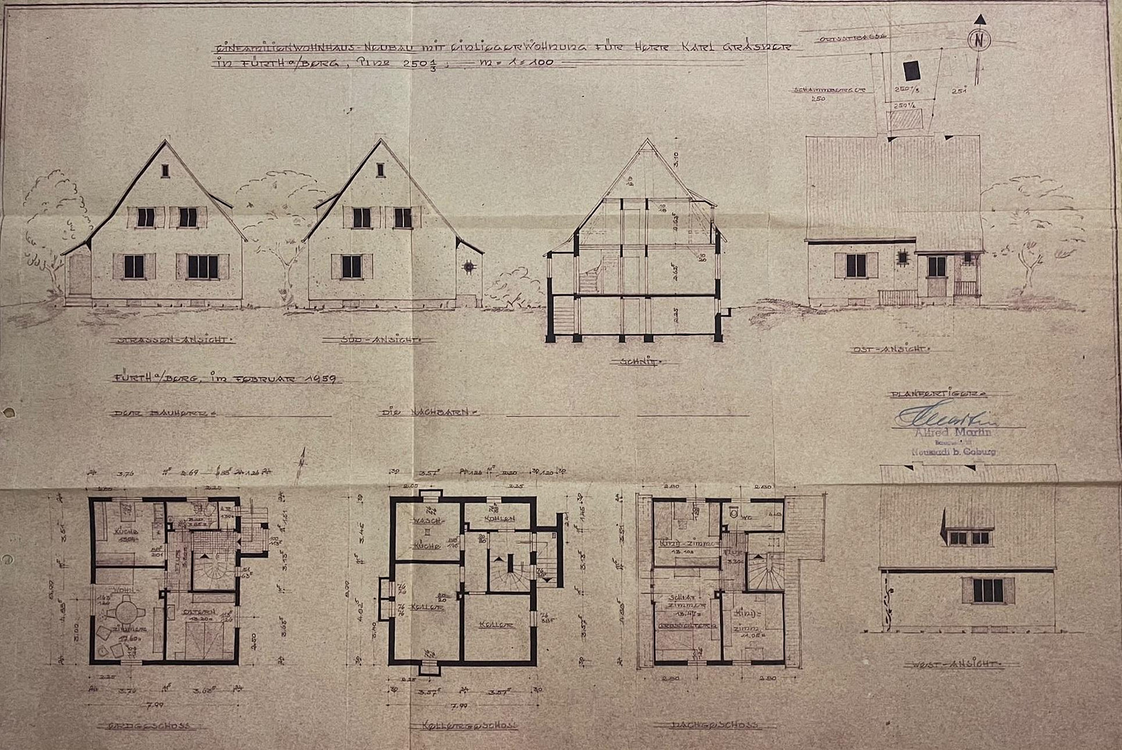 Wohnensemble aus zwei verbundenen Hausteilen – 244 m² Wohnfläche, Wintergarten & Sauna – Allee 18, 96465 Neustadt bei Coburg(Fürth am Berg) – Vorschaubild 33