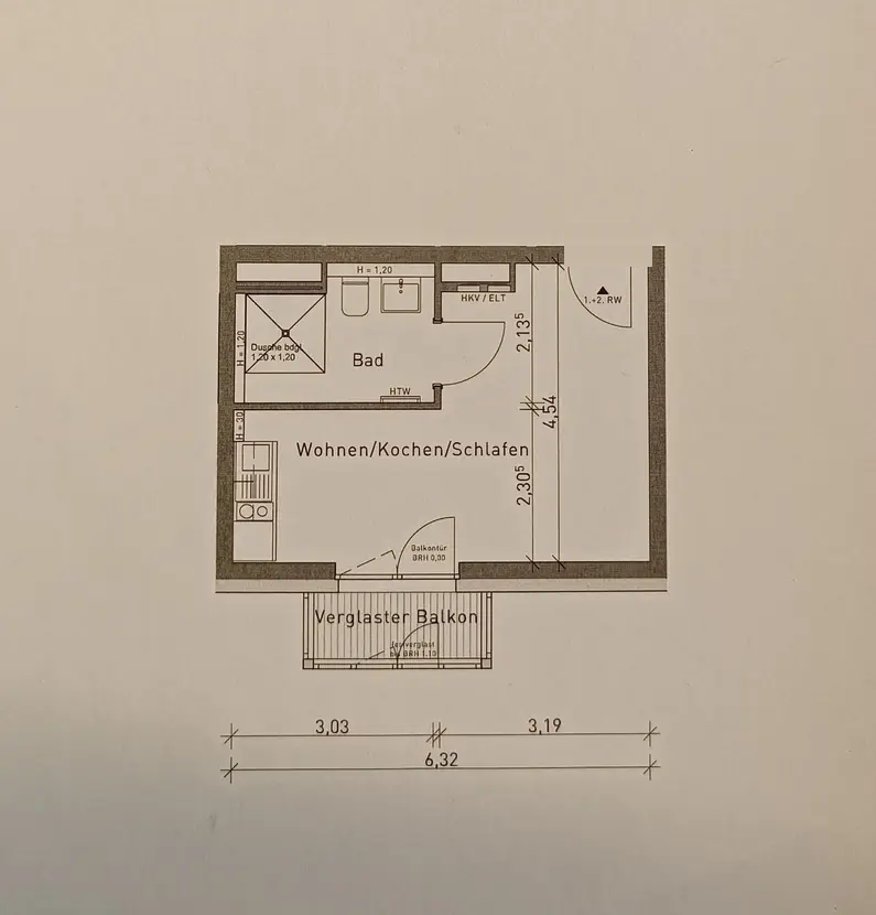 Erstbezug – Modernes 29 m² Apartment in Berlin – Rembrandtstraße 20, 12157 Berlin(Schöneberg) – Vorschaubild 7