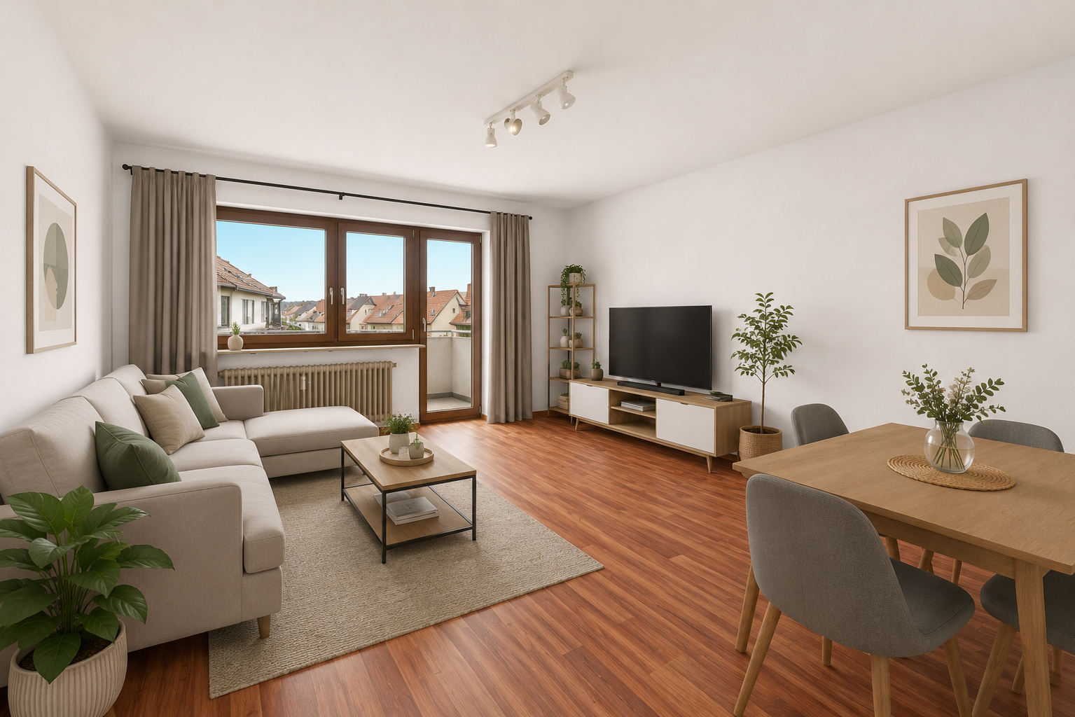 Modernisierte 3-Zimmer-Wohnung mit neuer Einbauküche & Balkon in Heilbronn-Sontheim – 74081 Heilbronn-Sontheim(Sontheim) – Vorschaubild 2