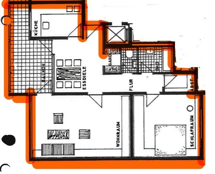 Großzügige 2-Zimmer-Wohnung mit 85,5 m², Südwest-Balkon & TG – Erstbezug nach Sanierung – Neumannstraße 40, 90763 Fürth – Vorschaubild 10