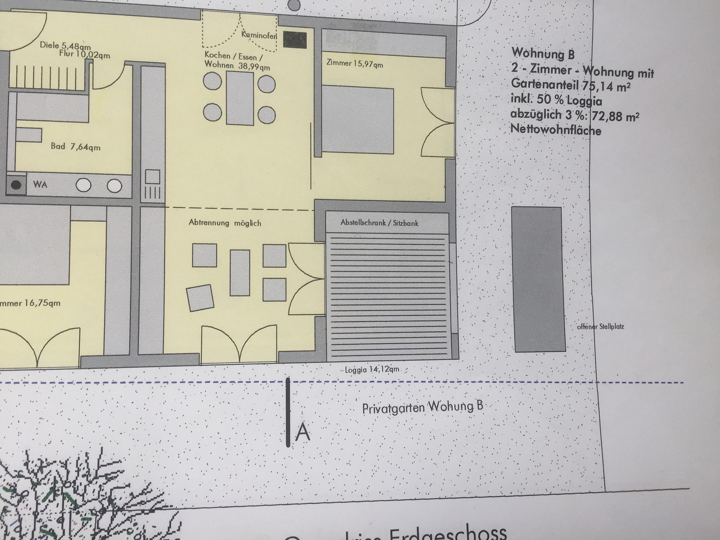 Schöne 2 Zimmer-Gartenwohnung in Ruhiger Lage – 80935 München(Hasenbergl) – Vorschaubild 13
