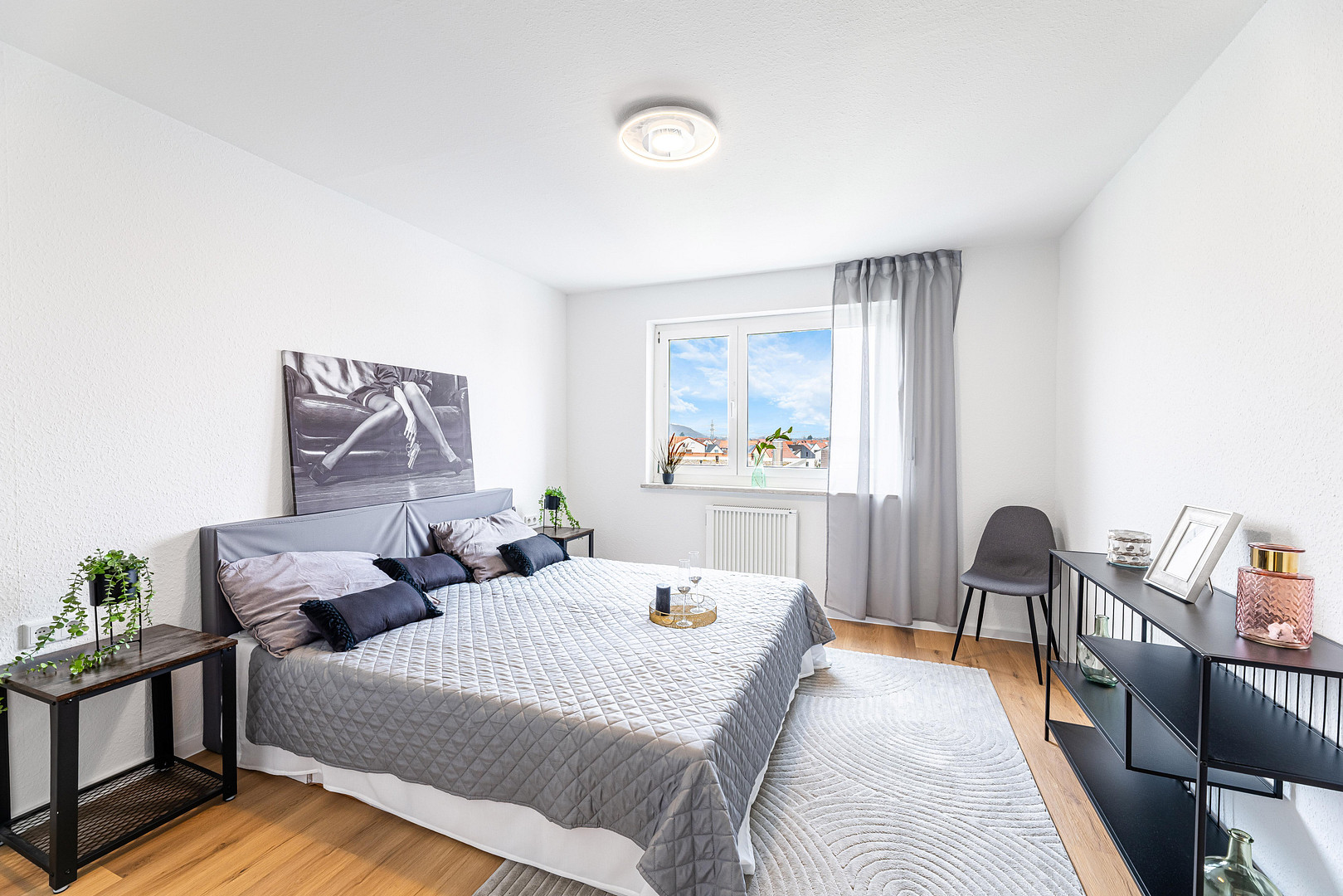 PROVISIONSFREI: Renovierte 3-Zimmer-Wohnung mit Balkon, Domblick, Aufzug und Garage. – Seebachmarter 6, 96103 Hallstadt – Vorschaubild 5