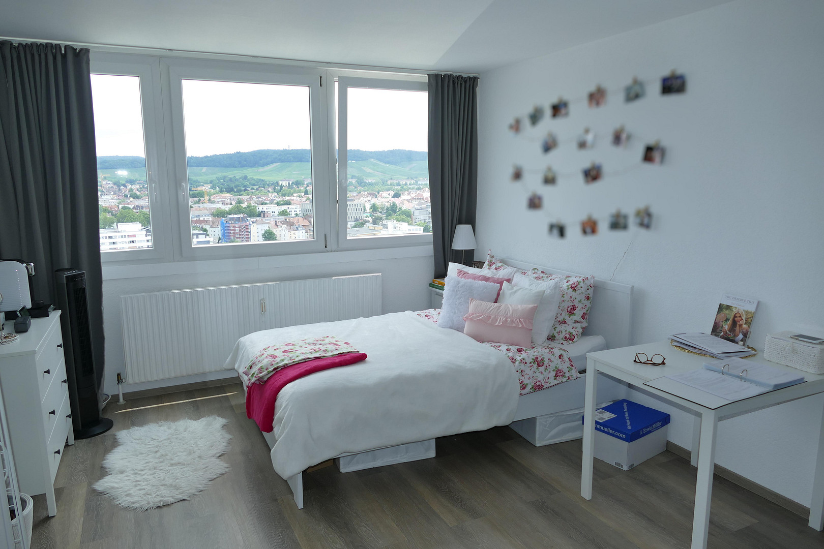 Zentrale und möblierte 1-Zimmer-Wohnung mit traumhafter Aussicht – Rosenbergstraße 44, 74074 Heilbronn – Vorschaubild 6