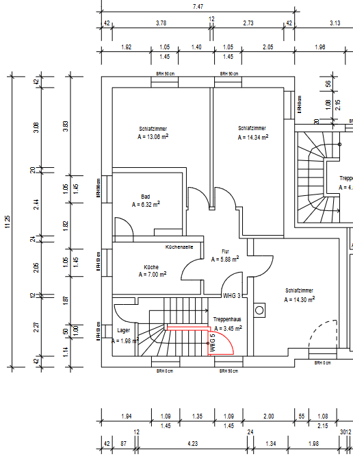 Erstbezug nach Kernsanierung | Moderne 3 Zimmer Wohnung mit Einbauküche – 91054 Erlangen(Sieglitzhof) – Vorschaubild 6