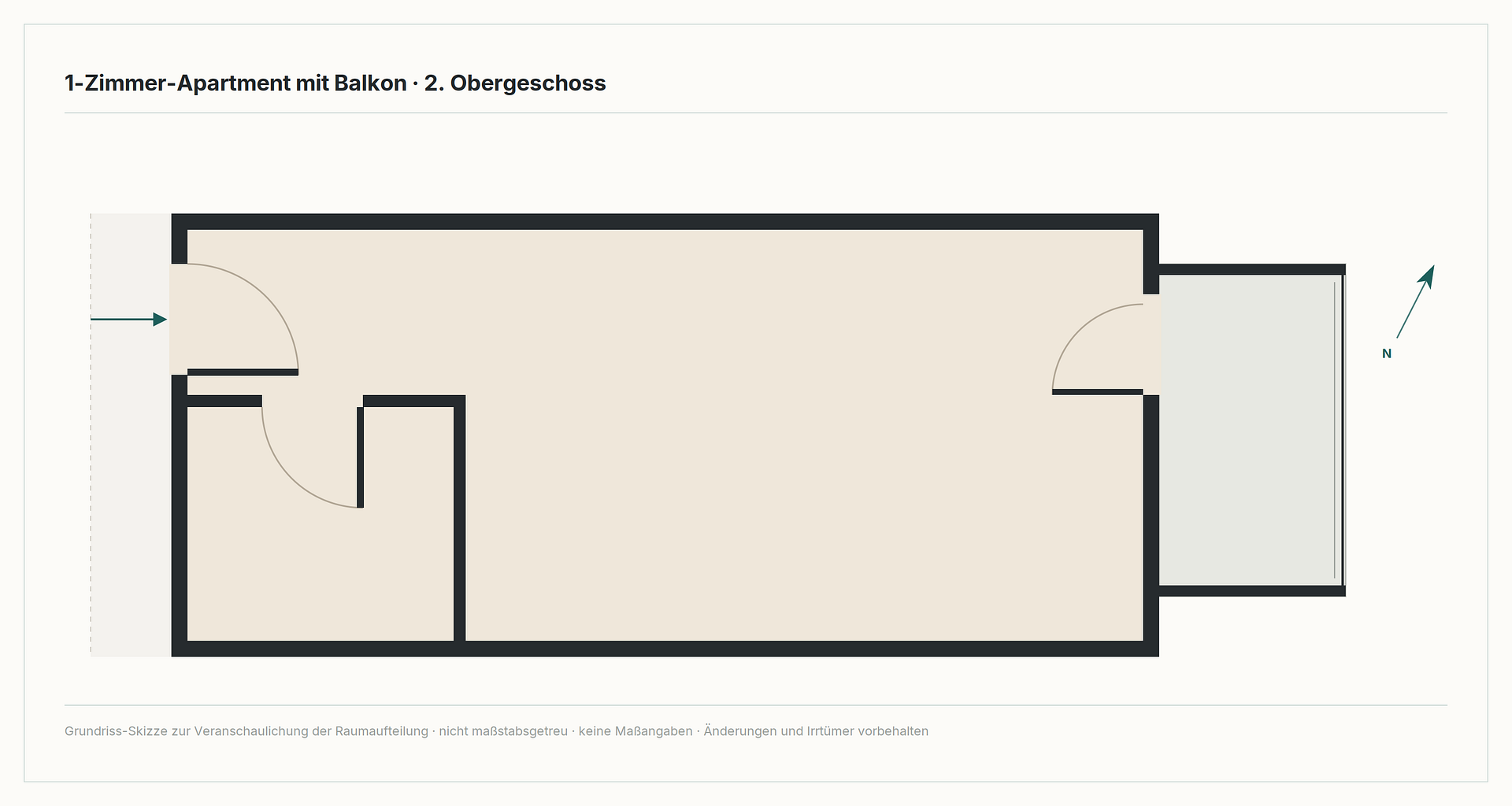 Direkt einziehen: 1-Zimmer-Wohnung mit Balkon und Küchenzeile – 45327 Essen(Katernberg) – Vorschaubild 7