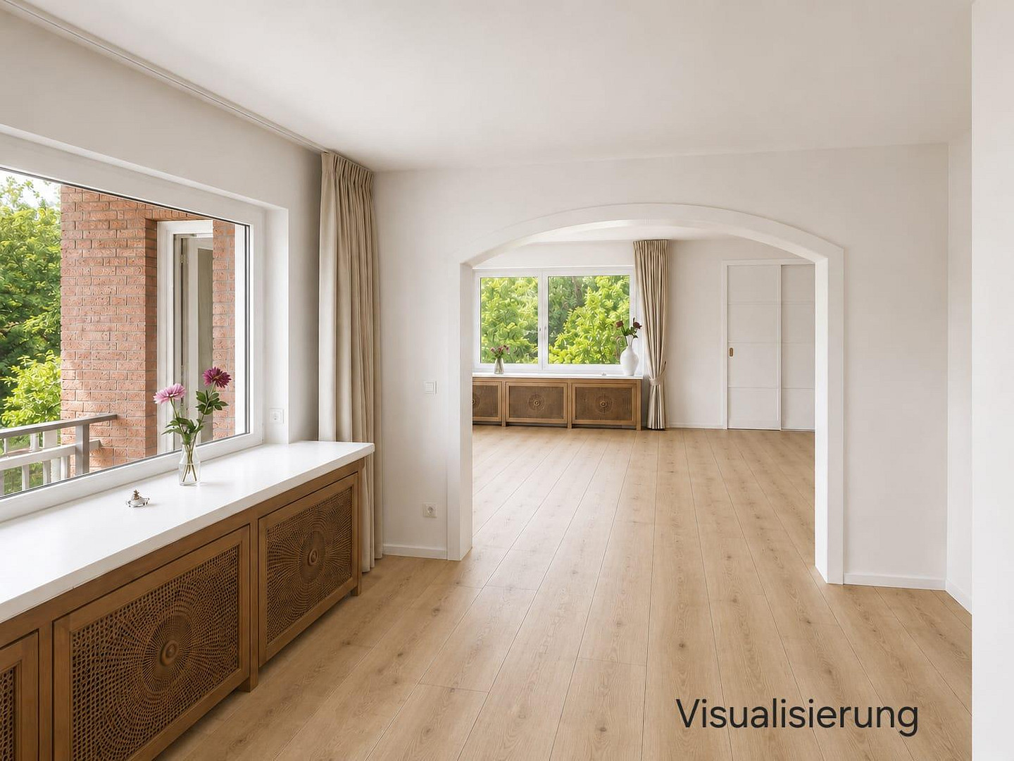 Erstbezug nach hochwertiger Sanierung – Tolle 3-Zimmer-Wohnung mit 127 m² und großem Sonnenbalkon – Jägerstr. 161, 46149 Oberhausen – Vorschaubild 7