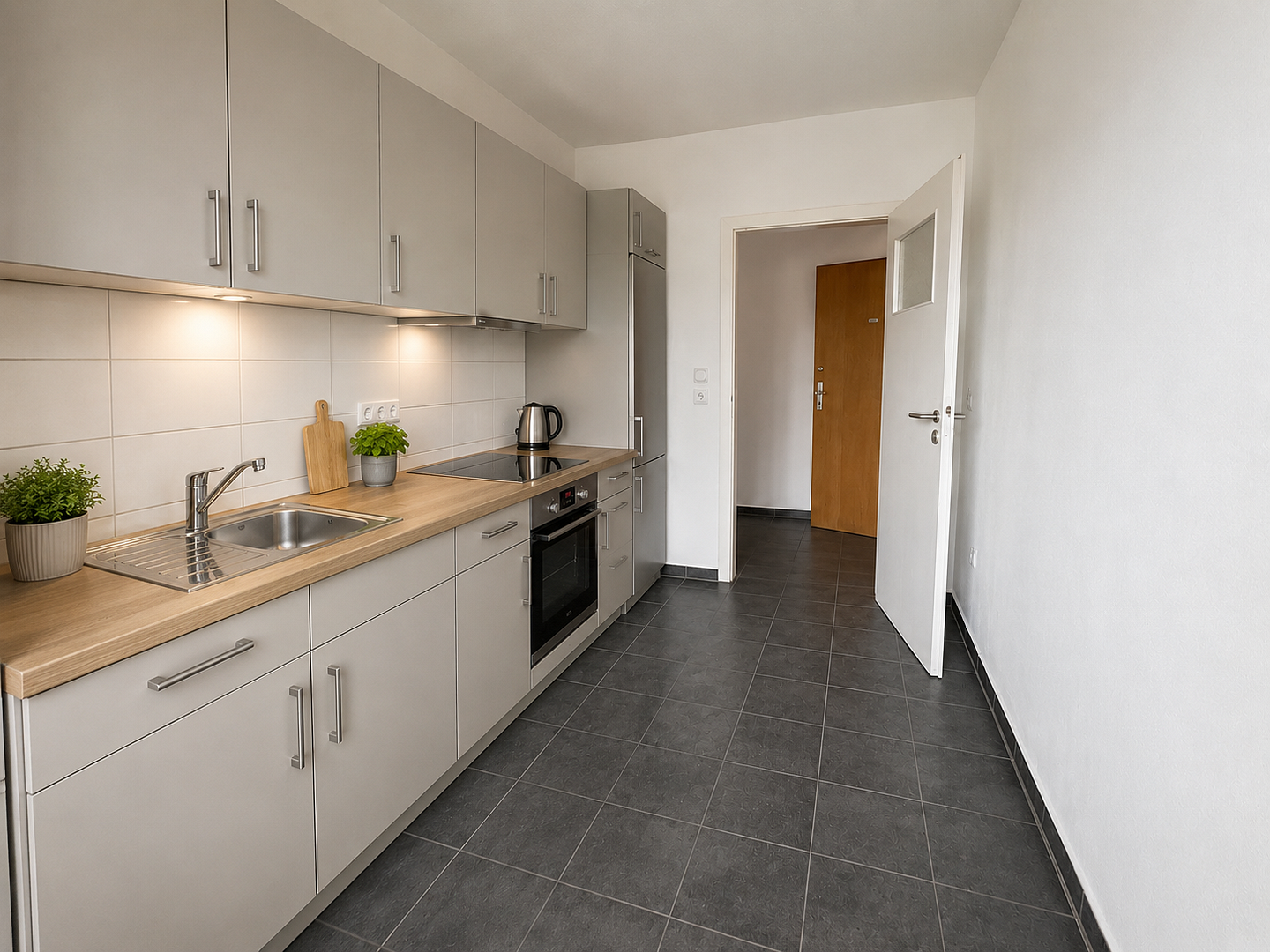 Helle 2-Zimmer-Wohnung mit Tageslichtbad in ruhiger Lage von Oberhausen – Hagenstr. 65, 46149 Oberhausen(Buschhausen) – Vorschaubild 9