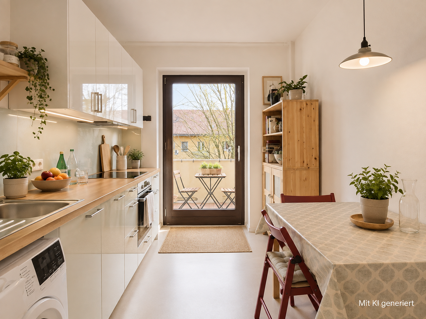 Ohne Provision - Nette & gepflegte 3 Zimmer Wohnung, Balkon, Bad mit Fenster, Kellerabteil – Lautensackstraße 17, 80687 München(Laim) – Vorschaubild 4