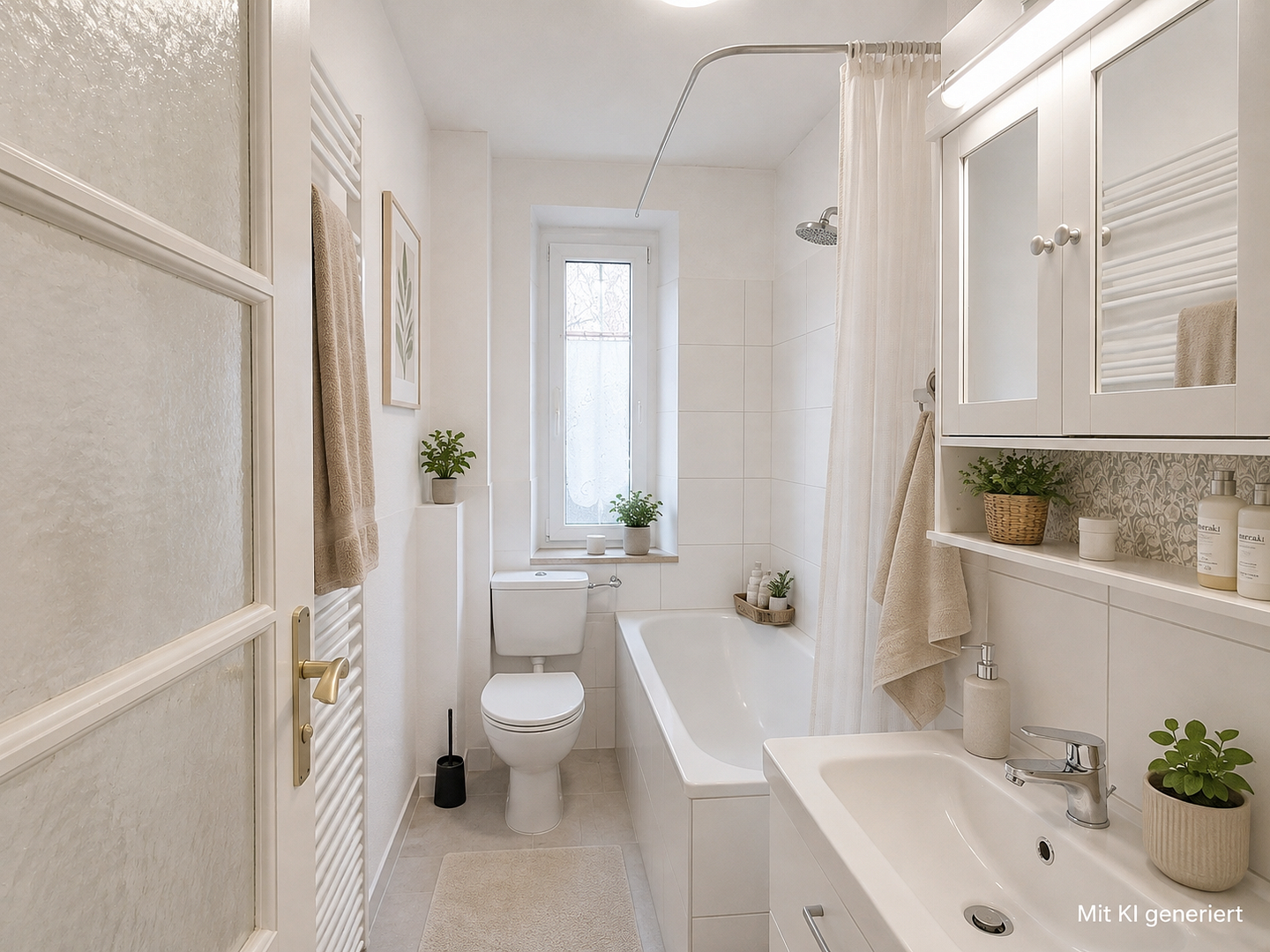 Ohne Provision - Nette & gepflegte 3 Zimmer Wohnung, Balkon, Bad mit Fenster, Kellerabteil – Lautensackstraße 17, 80687 München(Laim) – Vorschaubild 3