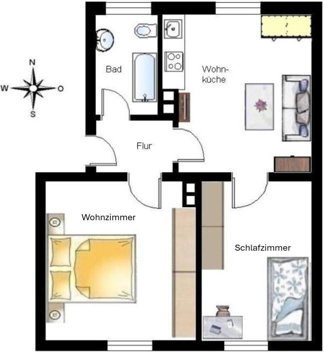 Helle, gepflegte Wohnung in toller Lage – Josef-Führer-Straße 10, 80997 München(Untermenzing) – Vorschaubild 10