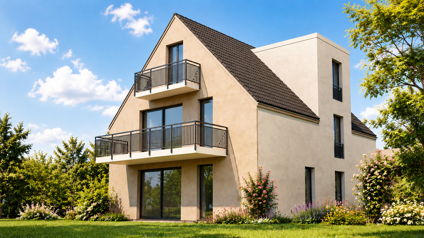 5 Zimmer im Neubau für nur 2.840 € pro m² ideal für Familien – 6128 Halle(Böllberg-Wörmlitz) – Vorschaubild 2