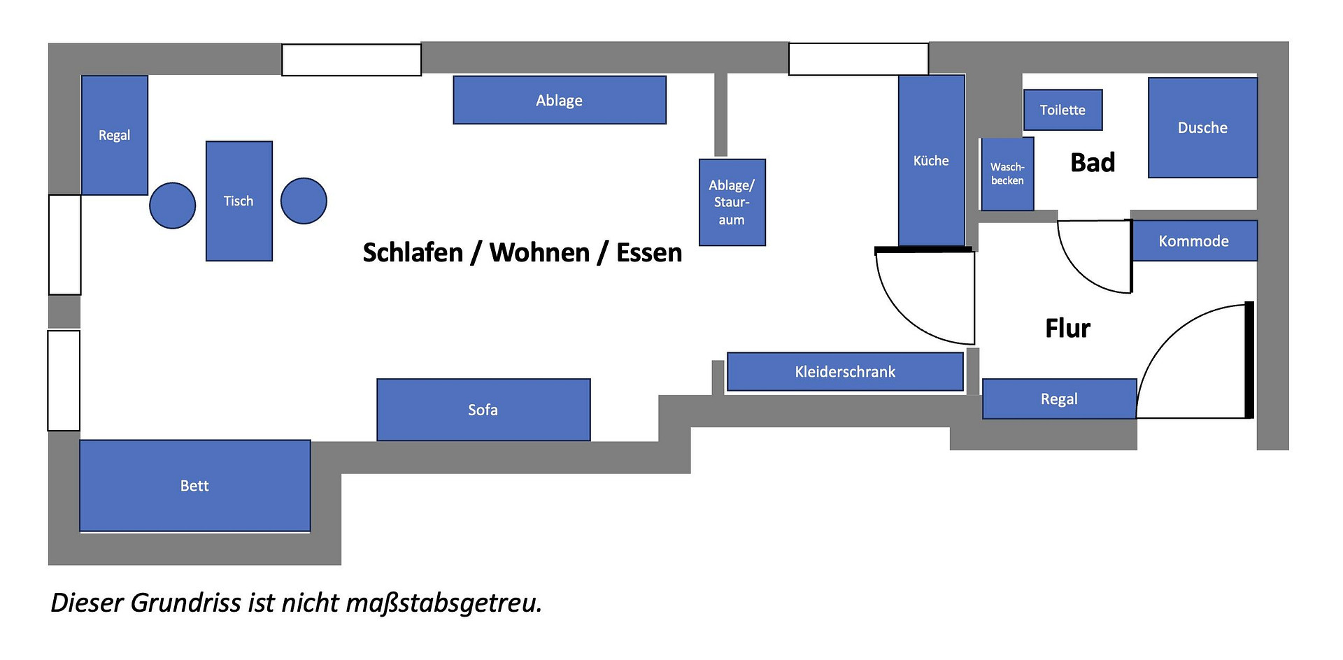 Helle 1-Zimmer-Wohnung mit Burgblick – Top-Lage „Gärten hinter der Veste" – 90408 Nürnberg(Gärten hinter der Veste) – Vorschaubild 11