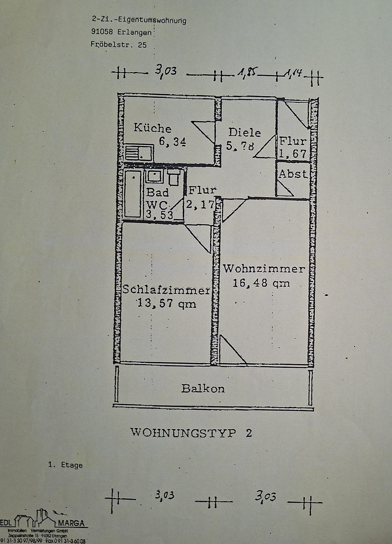 Eigentumswohnung in beliebter Lage in Erlangen – 91058 Erlangen – Vorschaubild 16