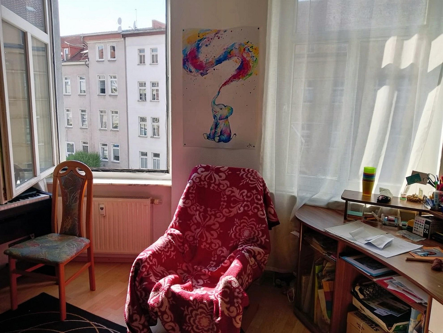 Großzügige möblierte 2‑Zimmer‑Wohnung im 2. Obergeschoss zur Miete – 99089 Erfurt(Andreasvorstadt) – Vorschaubild 8
