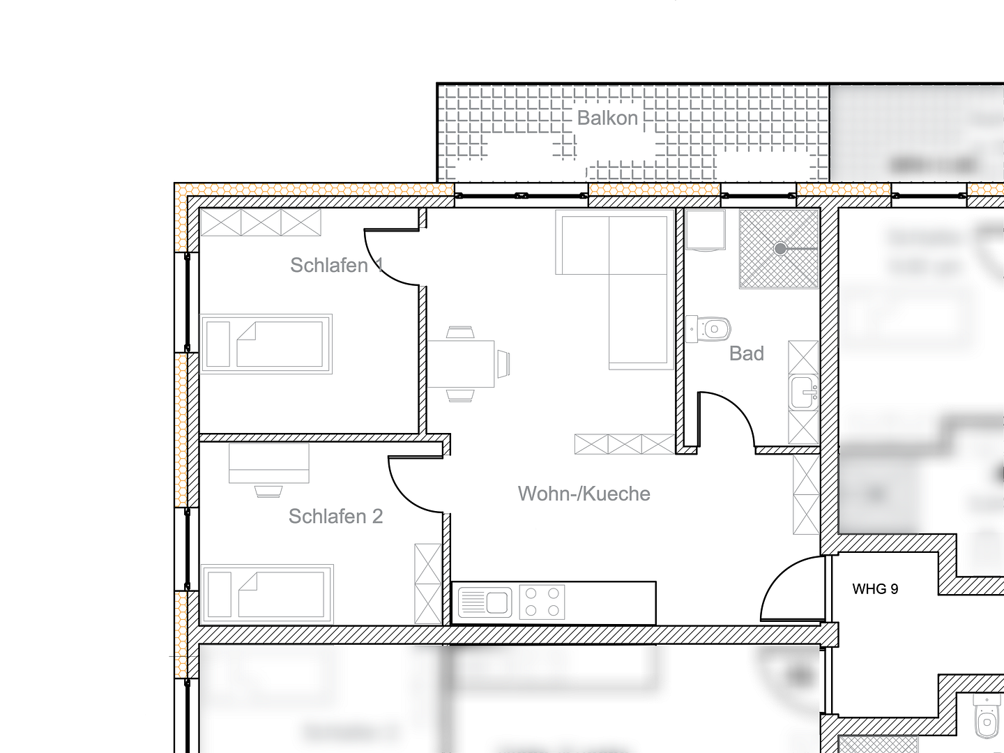 3-Zimmer-Wohnung im Obergeschoss in Diepenau zu vermieten – 31603 Diepenau(Lavelsloh) – Vorschaubild 8