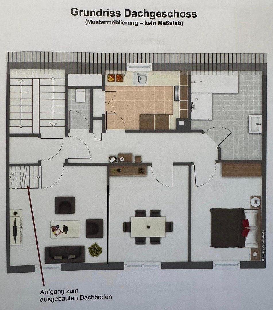Vollvermietetes WG-Haus in Stuttgart, 10 Zimmer, 4,84 % Rendite, provisionsfrei – 70327 Stuttgart(Wangen) – Vorschaubild 11