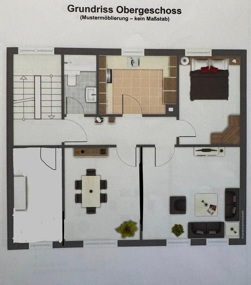 Vollvermietetes WG-Haus in Stuttgart, 10 Zimmer, 4,84 % Rendite, provisionsfrei – 70327 Stuttgart(Wangen) – Vorschaubild 13