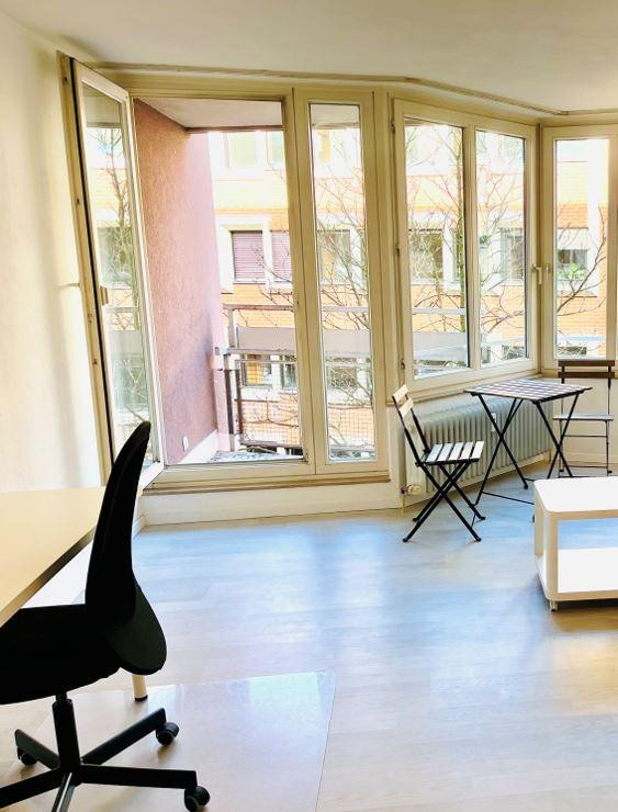 Möblierte 1-Zimmerwohnung mitten in der City mit Stellplatz!